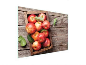 TMK STAKLENA DASKA ZA REZANJE 40x30 JABUKA