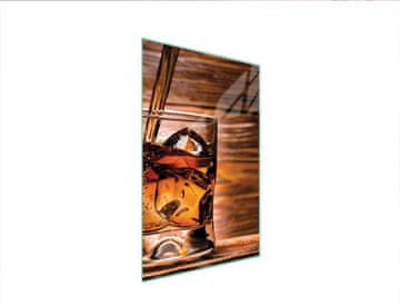 TMK STAKLENA DASKA ZA REZANJE 35x52 WHISKY