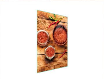 TMK STAKLENA DASKA ZA REZANJE 35x52 CHILLI