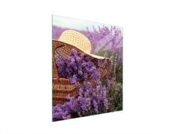 TMK STAKLENA DASKA ZA REZANJE 45x52 LAVANDA