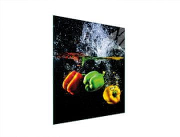 TMK STAKLENA DASKA ZA REZANJE 45x52 PEPPER