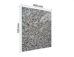 TMK STAKLENA DASKA ZA REZANJE 45x52 GRANIT