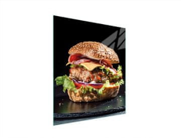 TMK STAKLENA DASKA ZA REZANJE 45x52 ZA HAMBURGER