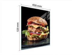 TMK STAKLENA DASKA ZA REZANJE 45x52 ZA HAMBURGER