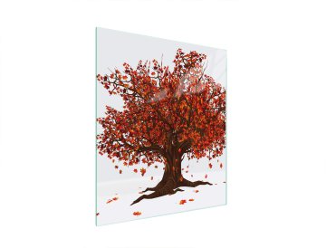 TMK STAKLENA DASKA ZA REZANJE 45x52 DRVO