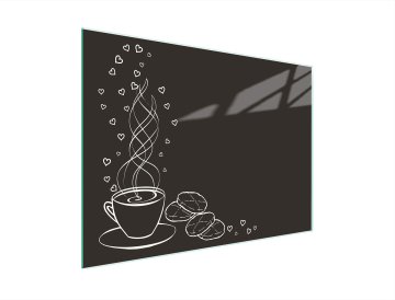 TMK STAKLENA DASKA ZA REZANJE 30x22 ZA KAVU