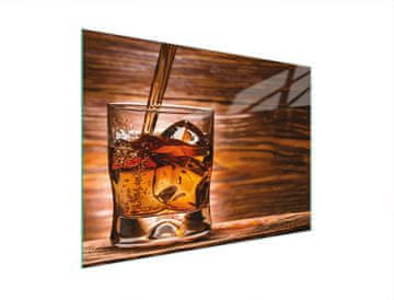 TMK STAKLENA DASKA ZA REZANJE 30x22 WHISKY