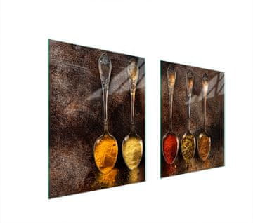 TMK ZAŠTITNA PLOČA OD STAKLENA ZA ŠTEDNJAK 85x52 ZAČINI