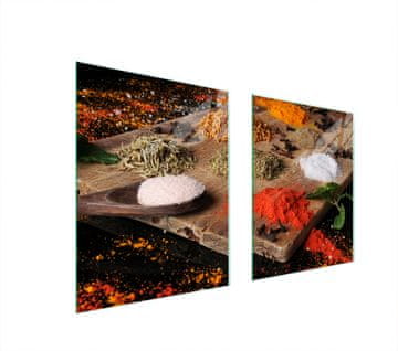 TMK ZAŠTITNA PLOČA OD STAKLENA ZA ŠTEDNJAK 85x52 ZAČINI