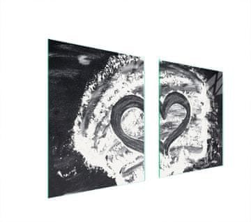 TMK ZAŠTITNA PLOČA OD STAKLA ZA ŠTEDNJAK 85x52 SRCE