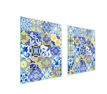 TMK ZAŠTITNA PLOČA OD STAKLA ZA ŠTEDNJAK 85x52 MOSAIC