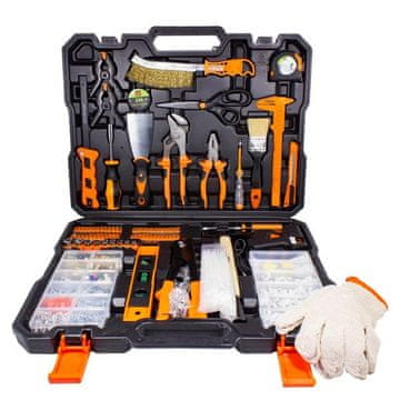 Set alata 1372 el 1/4" 5-13 mm nastavci bitovi čekić kliješta pribor