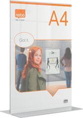 Nobo Stalak za prospekte nobo a4 samostojeći 1915594