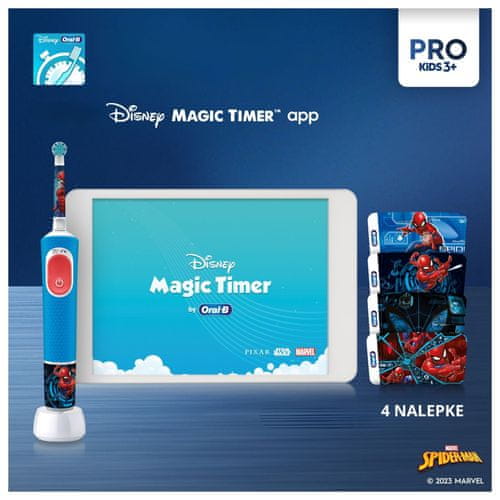 Oral-B Pro Kids zabavni motivi