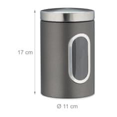 Northix Posuda za pohranu s prozorčićem za gledanje i hermetičkim poklopcem