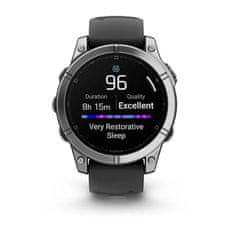 Garmin Garmin Fenix 47mm AMOLED pametni sat s Wi-Fi, GPS-om, mjerenjem otkucaja srca i multisport načinima