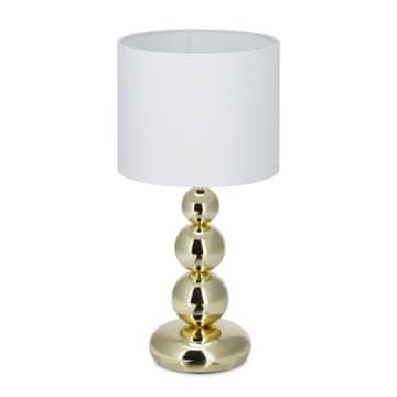 Northix Zlatna stolna lampa s cilindričnim sjenilom 45 cm