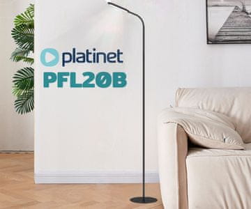 Opis proizvoda Podna svjetiljka PLATINET PFL20