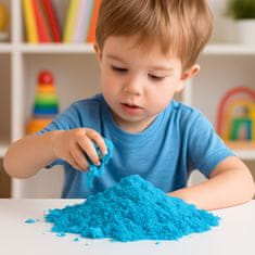 Aga4Kids Čarobni pijesak 1 kg Plavi