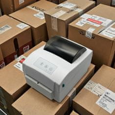 Casio Caysn termalni pisač za etikete, 4 inča, bijeli