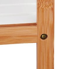 Northix Kupaonska polica s 3 police