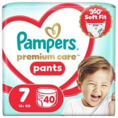 Pampers Premium Care pelene-gaćice, 17+ kg, 40/1