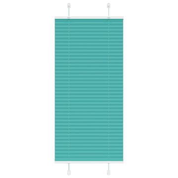 Vidaxl Plisirana zavjesa petrolej zelena 60x150 cm širina tkanine
