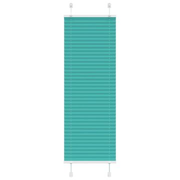 Vidaxl Plisirana zavjesa petrolej zelena 40x150 cm širina tkanine