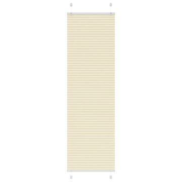 Vidaxl Plisirana zavjesa krem boje 55x200 cm Širina tkanine 54,4 cm