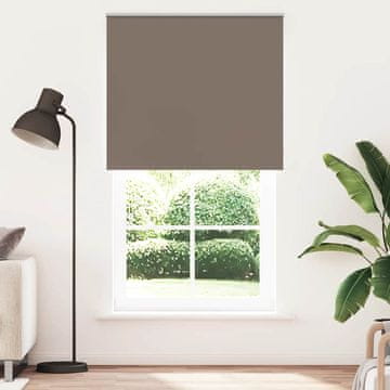 Vidaxl Rolo zavjesa za zamračivanje boje kave 135x230 cm Širina tkanine