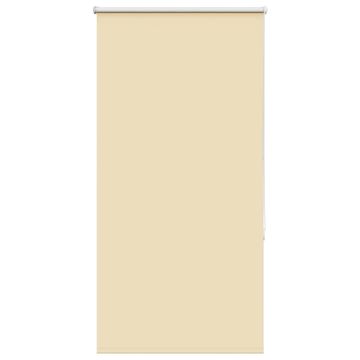 Vidaxl Bež rolo zavjesa za zamračivanje 75x175 cm Širina tkanine 70,7 cm