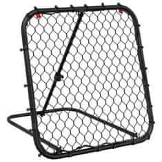 Vidaxl Podesivi skakač za nogomet crni 84x73x60-80 cm