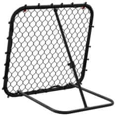 Vidaxl Podesivi skakač za nogomet crni 84x73x60-80 cm