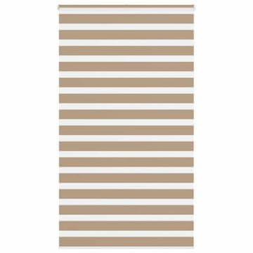 Vidaxl Zebra rolo zavjesa, 125x200 cm, širina tkanine 120,9 cm, poliester
