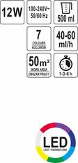 151 LUND OVLAŽIVAČ ZRAKA AROMA DIFUZOR 500ml SVIJETLO DRVO S DALJINSKIM UPRAVLJAČEM