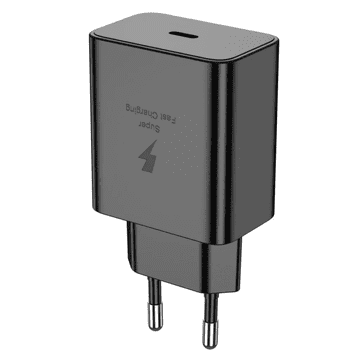 Jellico Punjač adapter N45 GaN PD 45W Type C za Samsung, Apple - crn