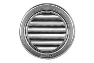 HACO Ventilacijska rešetka Circular ventilation grille with NVM mesh, ? 75 mm, stainless steel 0703