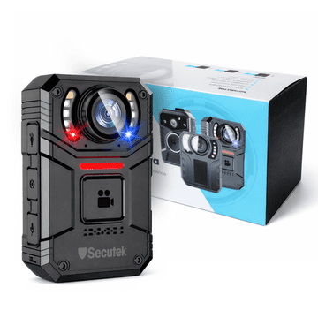 Secutek 4K body kamera sa zaslonom S3