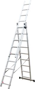 3-dijelne aluminijske ljestve 3x9