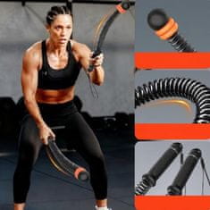 SOLFIT® Kompaktni podesivi trenažer otpora s čeličnom jezgrom, tihi rad i trening cijelog tijela kod kuće i na putu | ROPAFIT