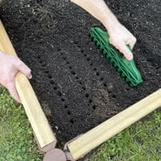 HOME & MARKER® Alat za razmak sjemena 12 rupa za preciznu sadnju, ergonomska drška, vodootporan vrtni alat | DIBPRO