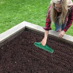 HOME & MARKER® Alat za razmak sjemena 12 rupa za preciznu sadnju, ergonomska drška, vodootporan vrtni alat | DIBPRO