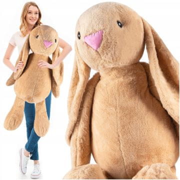 GOTEL XL dječja plišana igračka zec 120cm smeđa