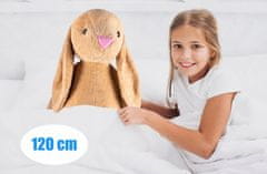 GOTEL XL dječja plišana igračka zec 120cm smeđa