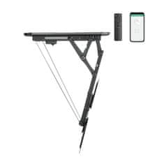 Jollyline HEY MOTO TV 2355, motorizirani stropni nosač, 23"-55",30kg, tilt 75°