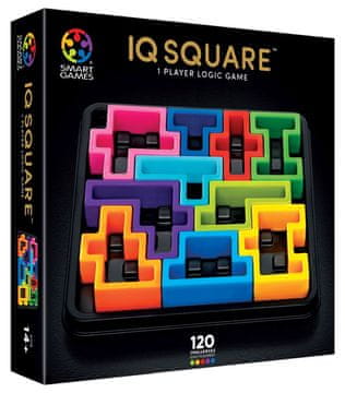 Smart Games IQ Square logička igra, 120 izzivov (SG 312)