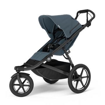 Thule Urban Glide 3 dječja kolica, magnetska kopča, Dark Slate