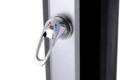 G21 Solarni tuš Amber 60 l, crno-srebrna