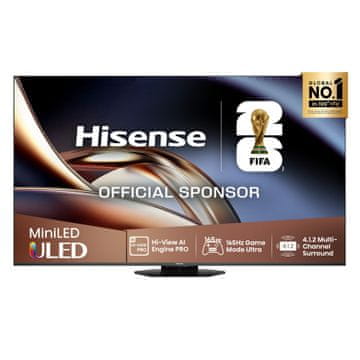 Hisense 75U8Q 4K Ultra HD TV, 189 cm, Smart TV