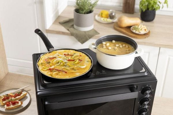 Unutrašnjost mini pećnice Gorenje